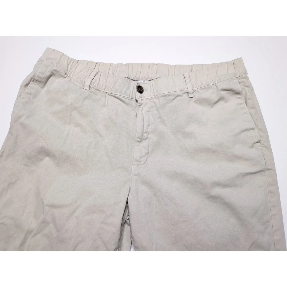 BearBottom Stretch Chino Pants Men XXL x 30 Stone Beige Excellent